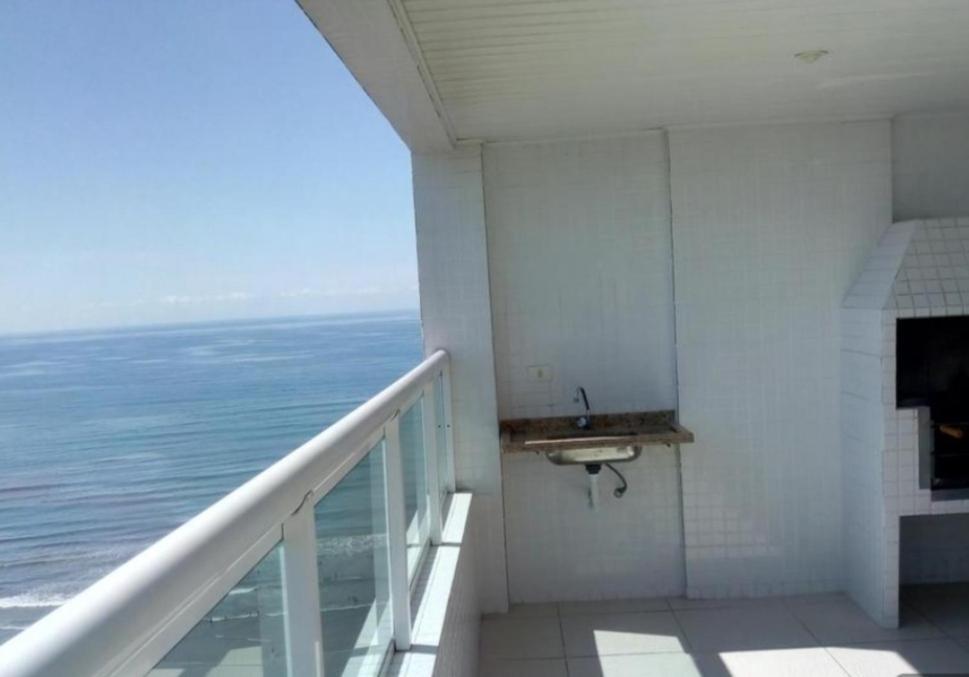 Lindo Apartamento Pe Na Areia برايا جراندي المظهر الخارجي الصورة